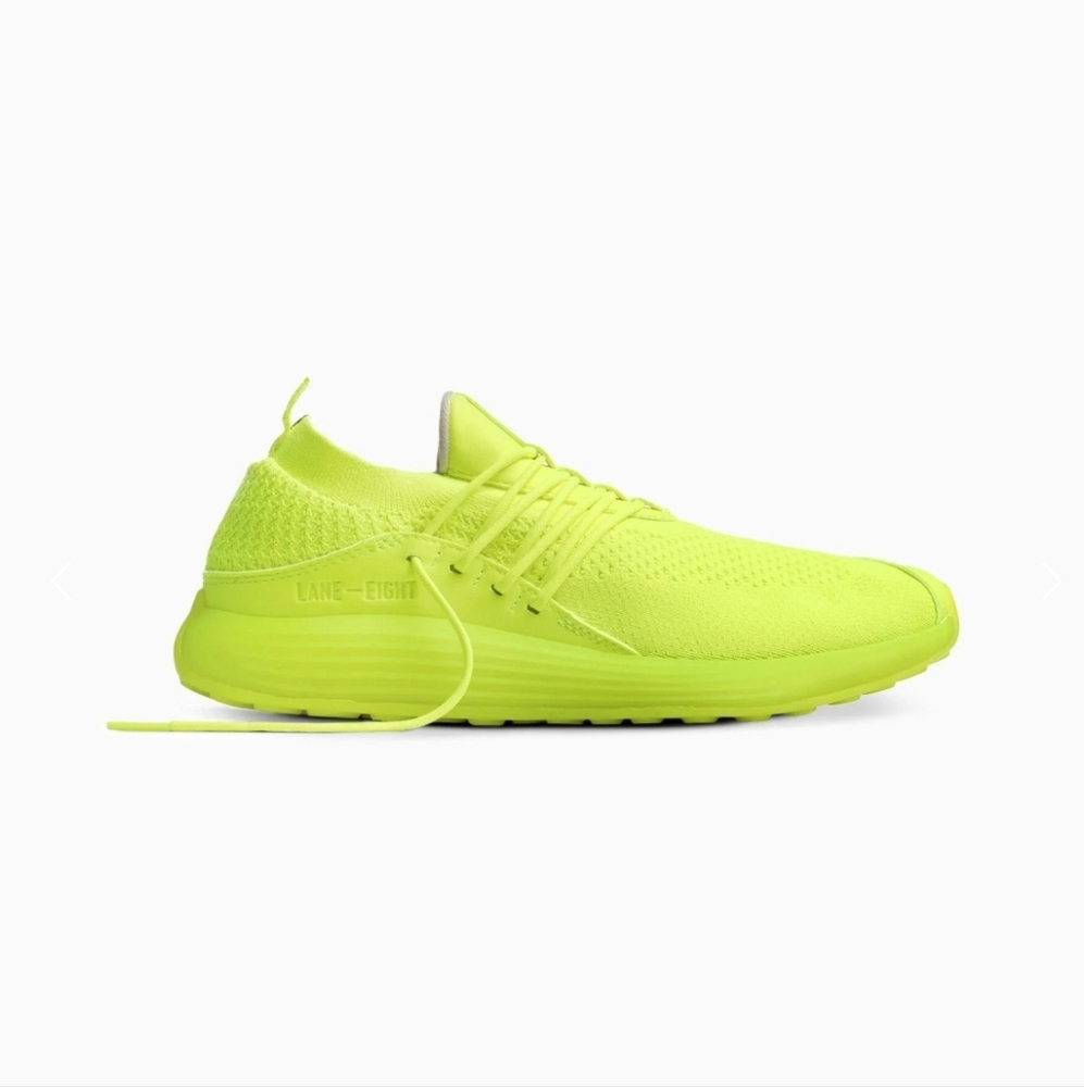 Lane Eight Women's Trainer AD 1Electric Yellow Size 6.5